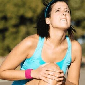 Douleurs articulaires au genou avec arthrose